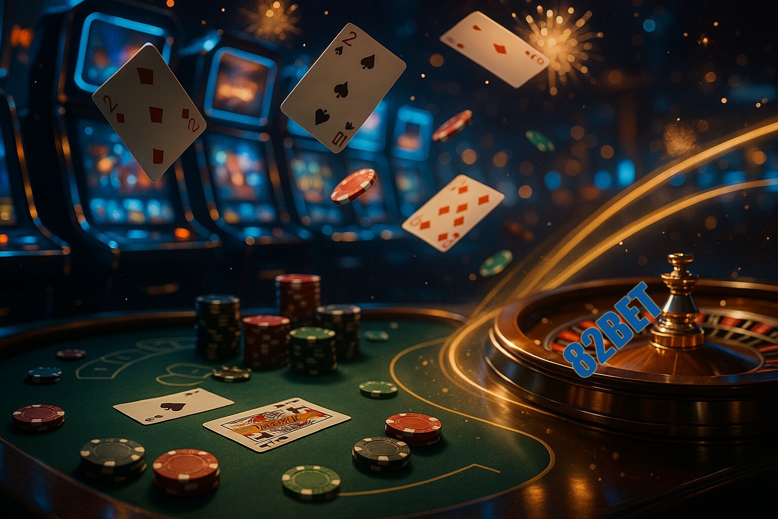 Jogos emocionantes no 82BET